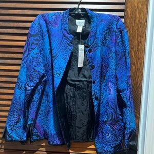 Chico’s size 2 silk jacket